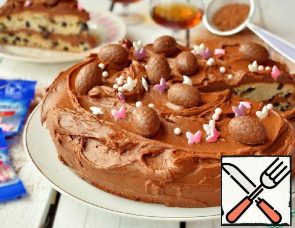 Easter Cake "Cognac Raisins" Recipe