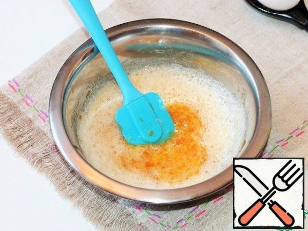 Remove the bowl of dried apricots from the steam bath, add the whipped protein and mix quickly. Return the cream to the bath and cook on low heat until thick, stirring. Cool and keep refrigerated.