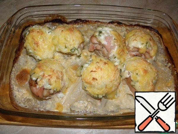 Put it back in the oven for another 10 minutes, until the cheese melts)
