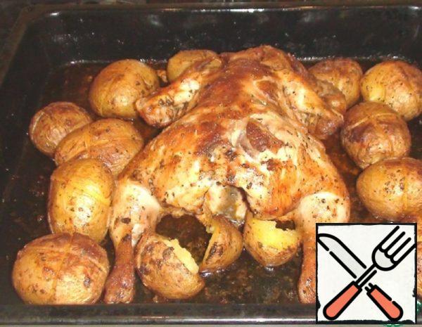 Chicken with Potatoes in the Oven Recipe