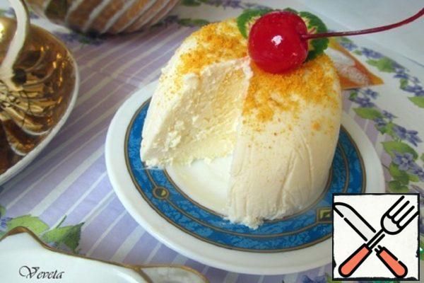 Cottage Cheese Mousse Easter Cake Recipe