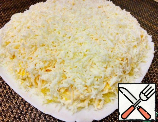 Salad "Tenderness" with Chicken Recipe