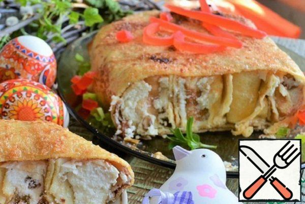 Pancake Cake "Easter" Recipe
