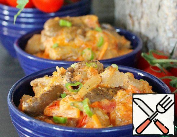 Stewed Oyster Mushrooms Recipe