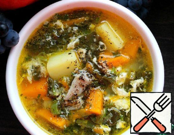 Soup with Sorrel and Pumpkin Recipe