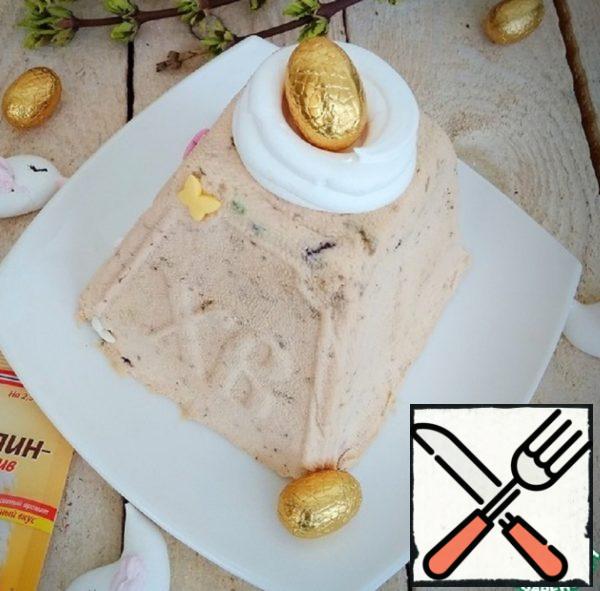 Easter Caramel Cake from Cottage Cheese Recipe