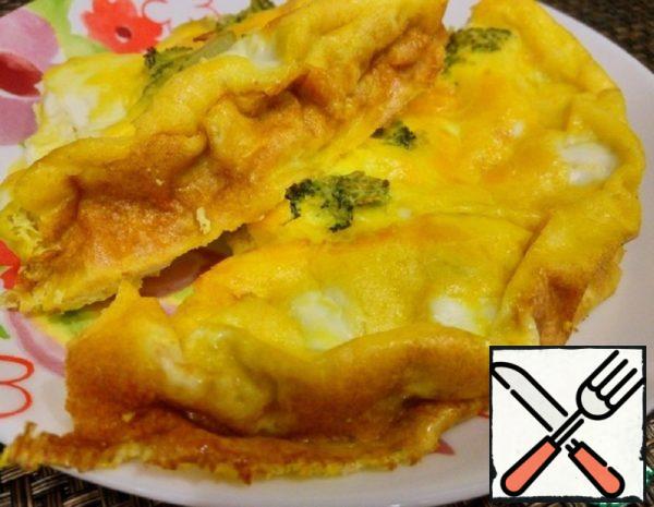 Omelet with Broccoli in the Oven Recipe