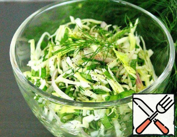 Cabbage and Sorrel Salad Recipe