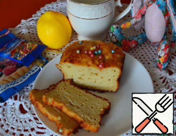 Cottage Cheese and Lemon Cake Recipe