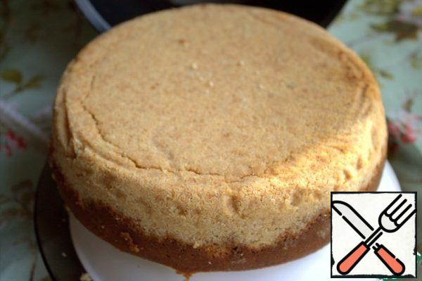 Leave to cool directly in the slow cooker, then turn it over. So low.
