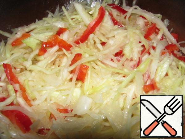 Cabbage and Sweet Pepper Salad Recipe