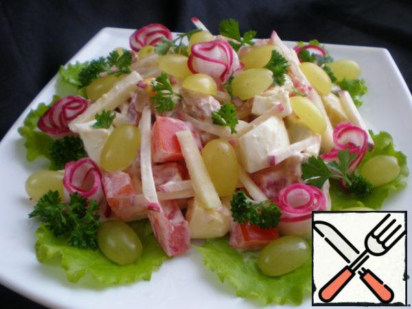 Salad with Turkey Meat Recipe