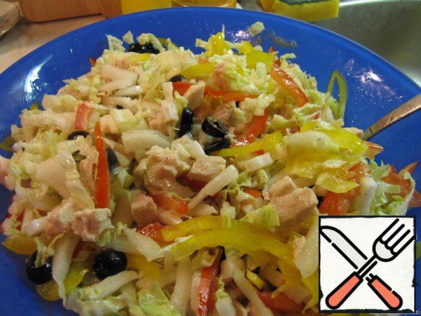 Salad with Chinnese Cabbage Recipe