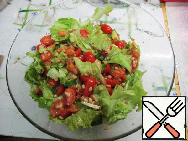 Salad "Shrimp" Recipe