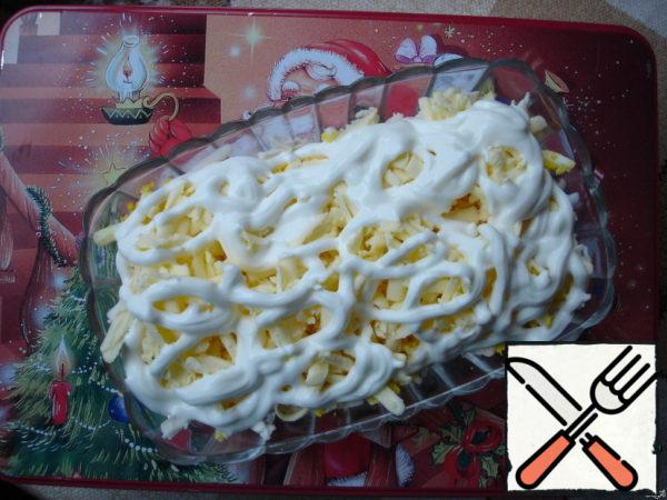 Pour over the sour cream.