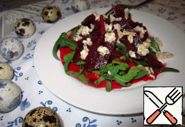 Pickled Beetroot and Oat Flakes Salad Recipe