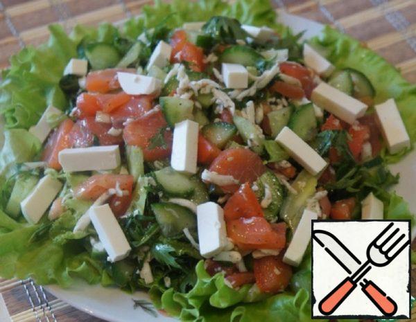Trout Salad with Feta Recipe