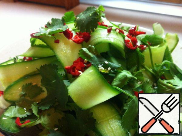 Salad with Cucumber Recipe