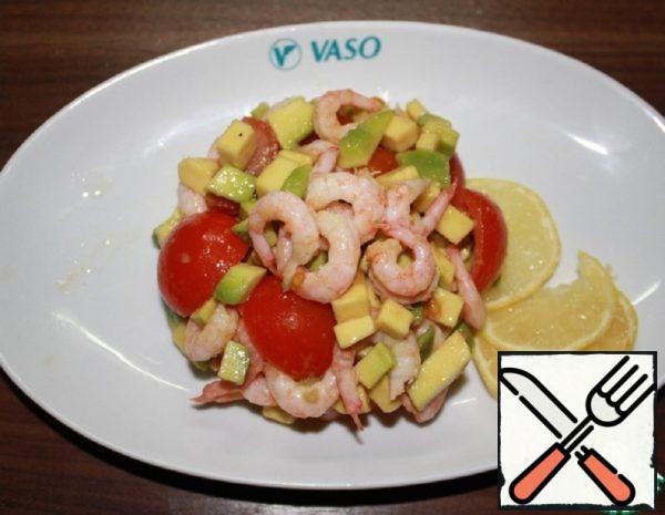 Avocado Salad with Shrimp Recipe