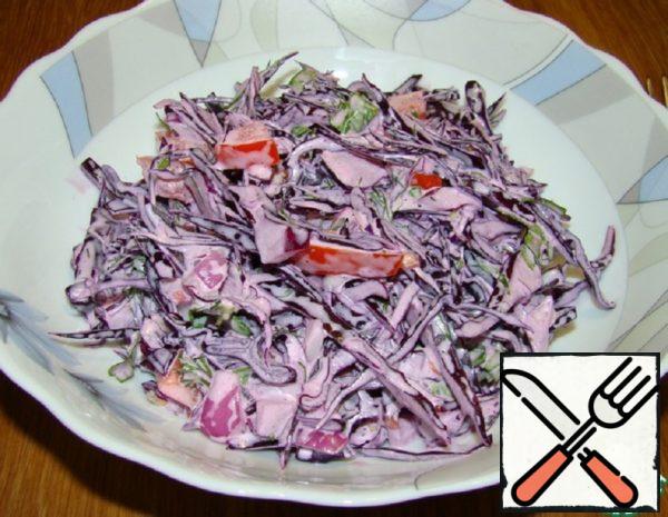 Red Cabbage Salad Recipe