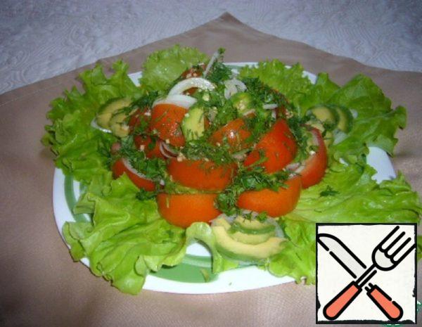 Avocado and Tomatoes with Cayenne Pepper Recipe