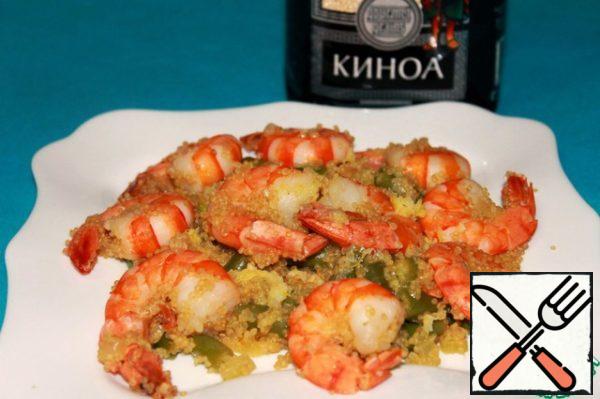 Serve on a platter, sprinkled with lemon sauce.