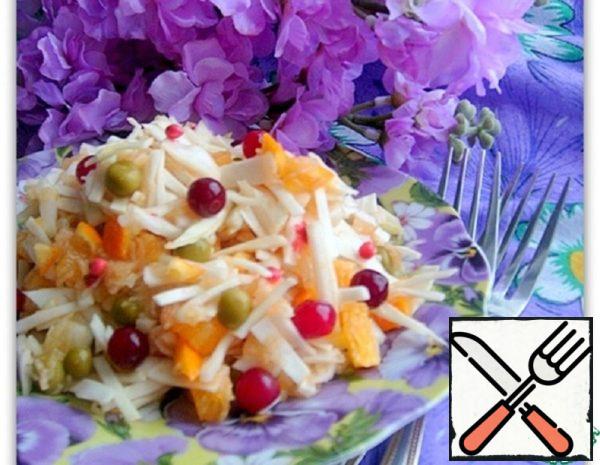 Vitamin Salad with Cranberries Recipe