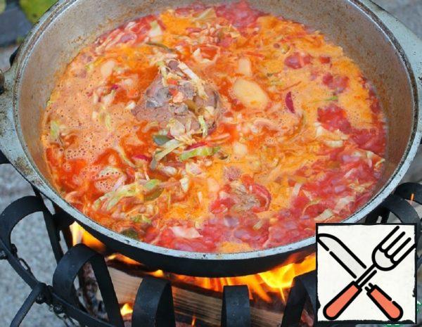 The Borscht in the Cauldron  Recipe