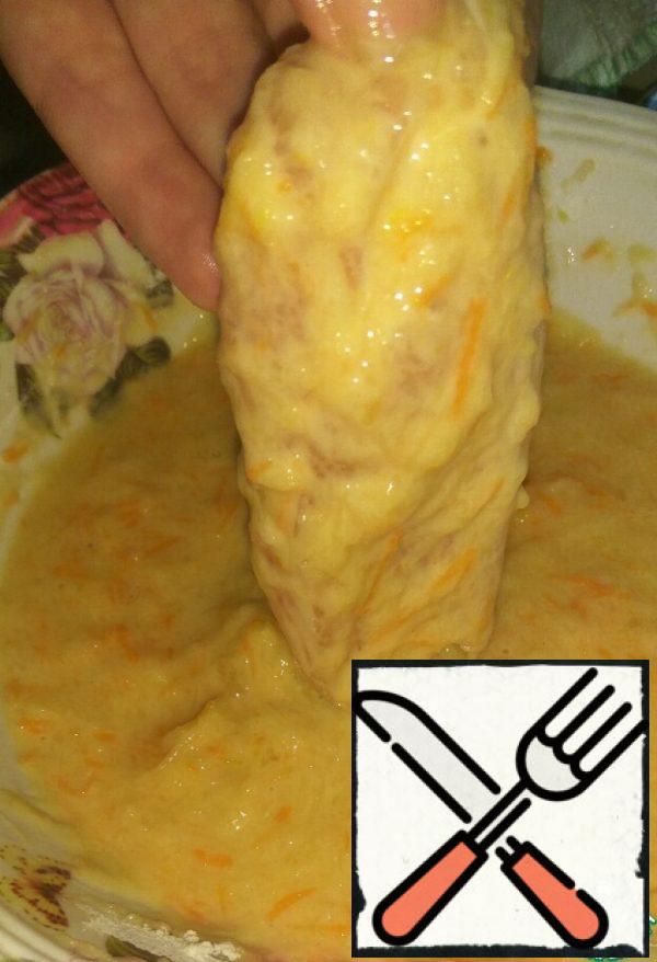 Then put it in tempura.
