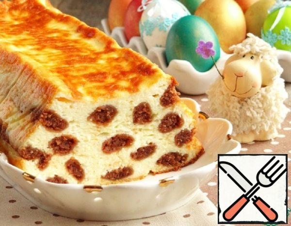 Curd Cake in Speckled Recipe