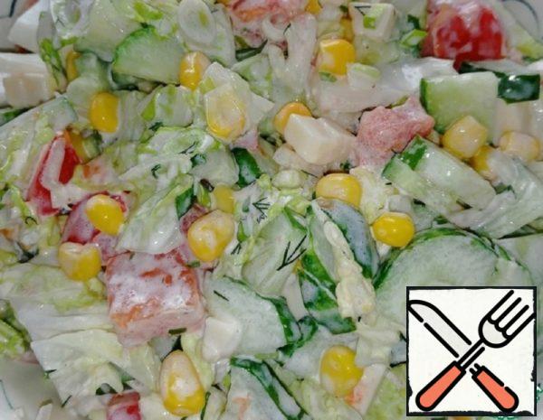 Salad "April Fantasy" Recipe