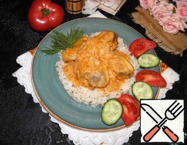 Chicken in Creamy Tomato Sauce Recipe