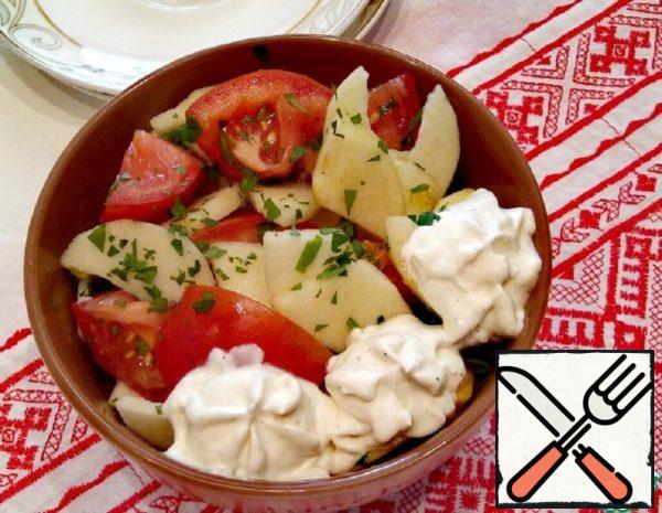 Tomato and Apple Salad Recipe