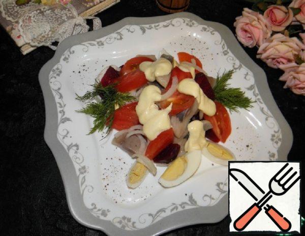 Salad with Herring "Soulful" Recipe