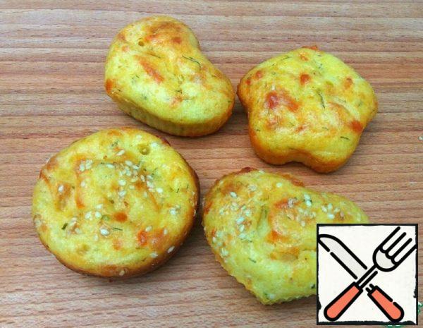Cottage Cheese Muffins with Cheese Recipe