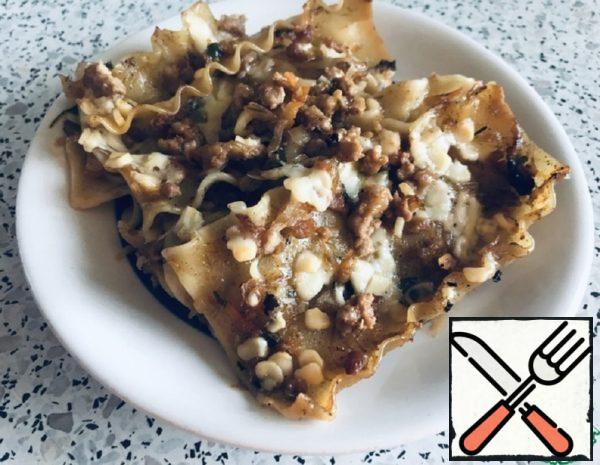 Pasta Casserole "Lazy Lasagna" Recipe