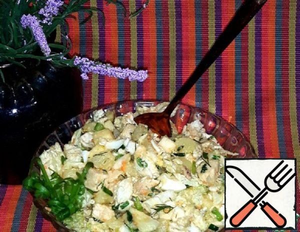 Potato Salad with Chicken Recipe