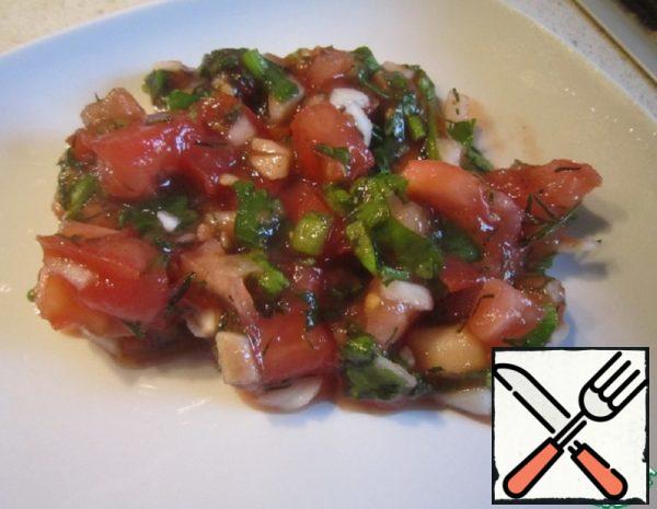 Vegetable Hot Sauce for Meat Recipe