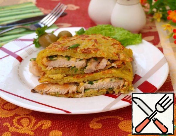 Chicken in "Openwork" Recipe