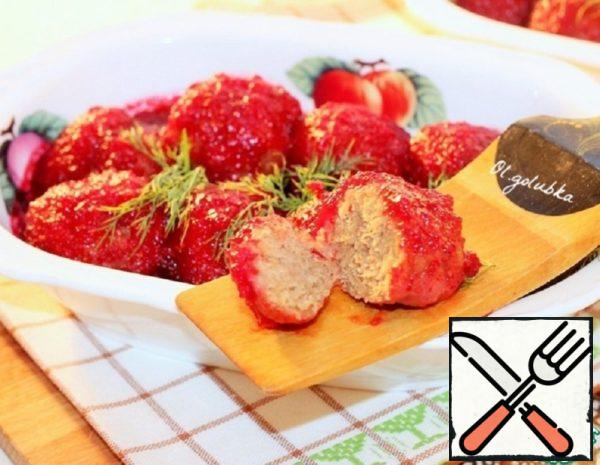 Meatballs with Spicy Fruit Sauce Recipe