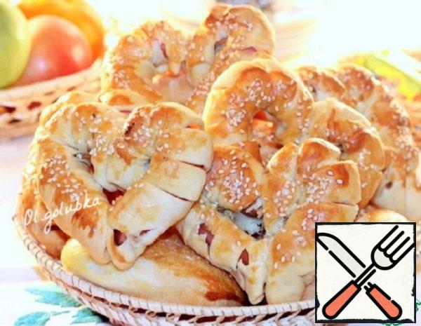 Pies and Sweet Buns with Marmalade Recipe
