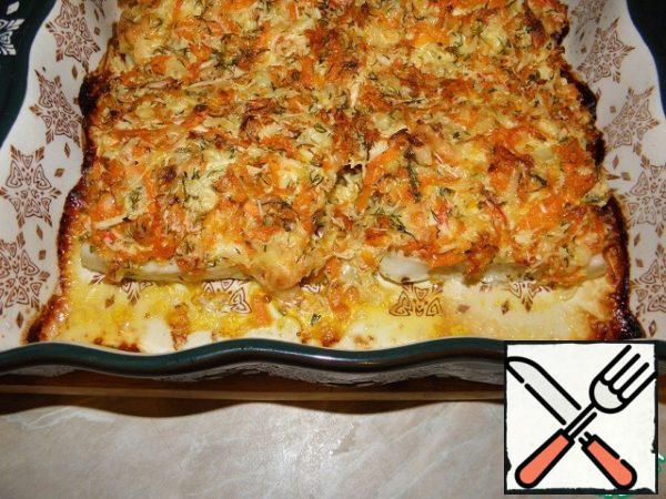 Bake in a preheated oven to 190 *, around 20-25-30 minutes) do not dry!
