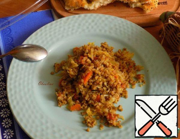 Spicy Buckwheat with Cabbage Recipe