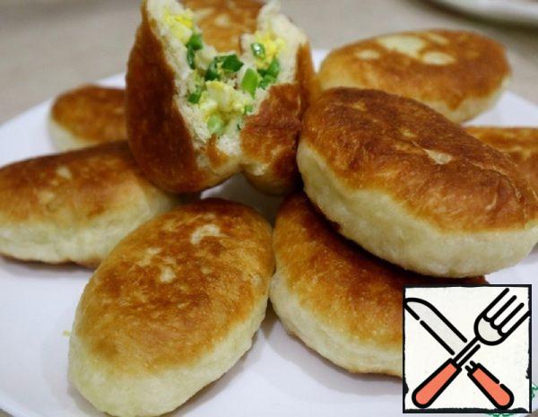 Pies with Green Onions and Egg Recipe
