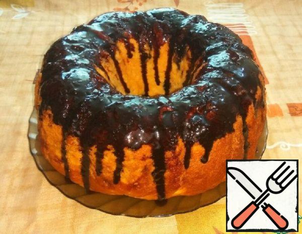 Banana Cake with Lemon and Nuts Recipe