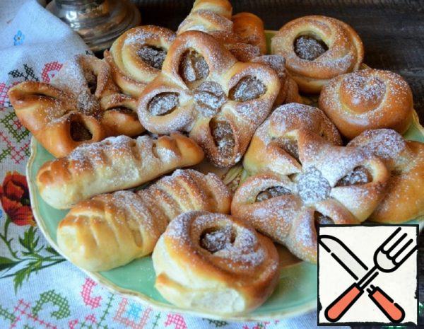 Vanilla Buns with Jam Recipe
