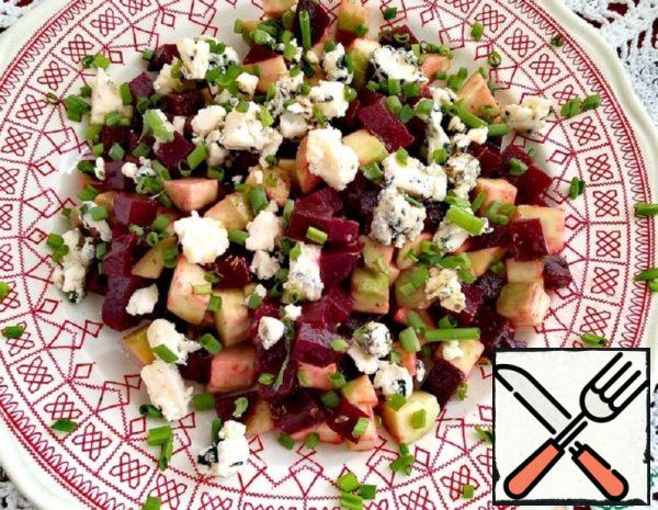 Beetroot with Avocado and Blue Cheese Recipe