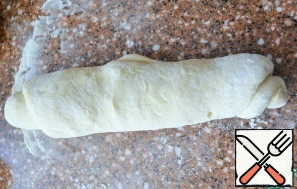 Thus we wrap the roll.
