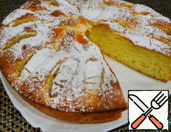 Apple Pie with Cottage Cheese and Apples Recipe
