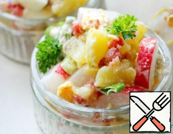 Potato Salad with Radish Recipe